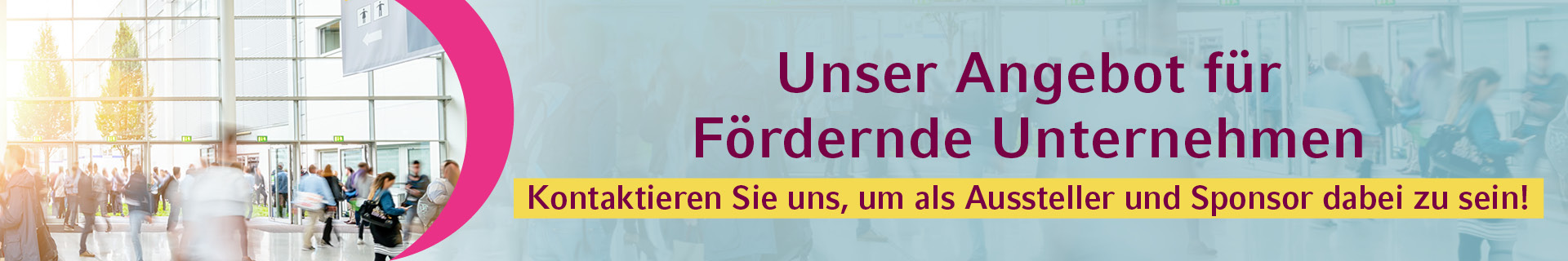 Unser Angebot für fördernde Unternehmen